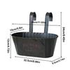 Oval Metal Hanging Flower Pots Hangable Railing Planter Countryside Window Flower Boxes For Garden Yard, Fence Plant Pots