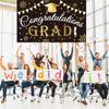 Graduate Banner Decoration Congratulations Banner Graduation Party Photo Background Decoration