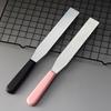 Non-stick Straight Icing Spatula Anti-slip Handle Stainless Steel Bread Bakery Butter Spatula for Household