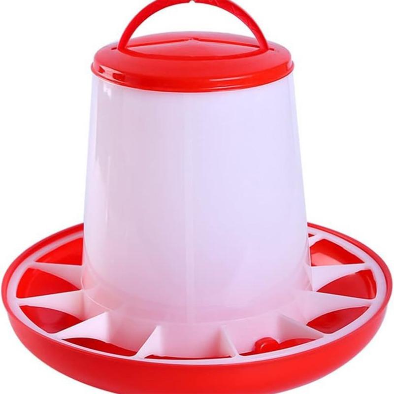 1/4/6/8/10Kg Automatic Chicken Feeder Bucket Rooster Hen Feeding Device, Farm Animal Poultry Quail Pigeon Feeding Supplies 1 Pc