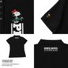 DELSOL X PEANUTS Snoopy Collaboration Short Sleeve Polo Shirt (S, WHITE)