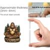 Bigfoot Adventure Calendar 2025, 24 Days Holiday Countdown Calendar With 3D Festive Bigfoot Figurines, Christmas Advent Calendar