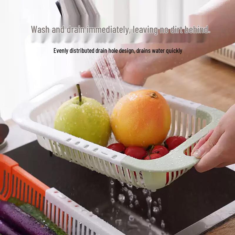 Mengting Retractable Kitchen Sink Drainer Basket