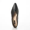 Evol Women's V-Cut Pointed Stack Heel Pumps, IU5031 BL, Size 22.5 Cm