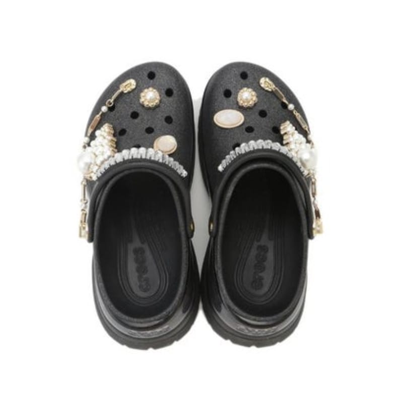 Crocs Bae Clog Clogs Damen Schwarz 214116-001