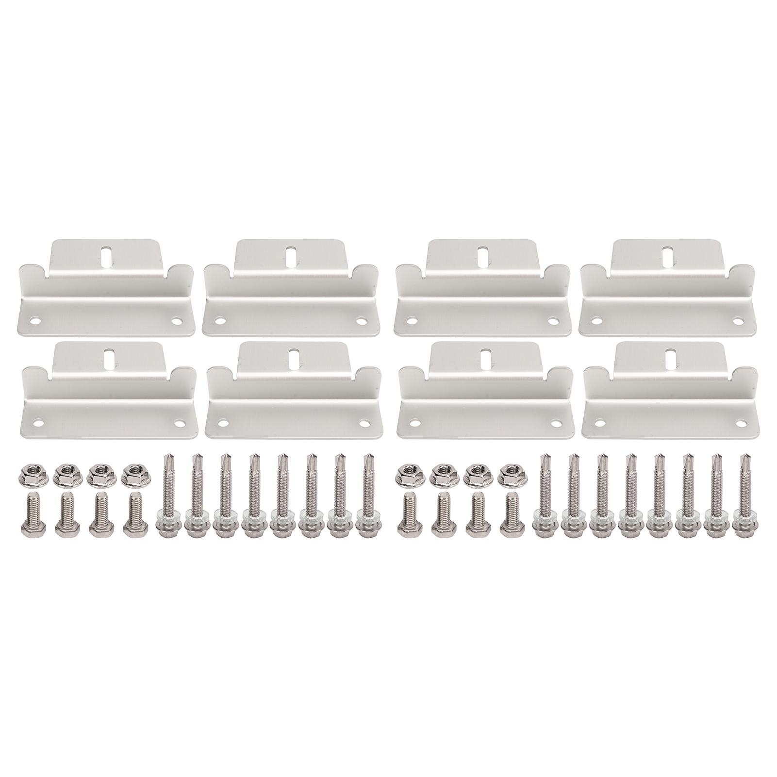 

Кронштейны для крепления солнечных панелей Алюминиевый сплав Крепежный держатель для солнечной системы для солнечных панелей от 50 Вт до 150 Вт