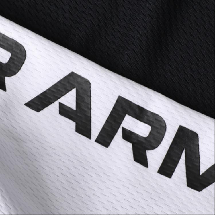 Under Armour Color Block Basketball Knit Shorts With Letter Logo Print Men Shorts Black 22500201-001