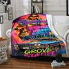 Grand Theft Auto Personalized Text Blanket Cozy Customizable Blanket Soft Warm Cozy for Living Room Couch Livingroom Office Chair for All Occasions