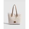 Fairy Style Lace Tote Bag, Large Capacity Bucket Woven Bag, Fashiable and Versatile Shoulder Bag