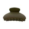 Secure Hold Large Black Hair Claw Clip Melard Coffee Acetate Durable Hair Holder for Women Thick Long Hair All Occasions