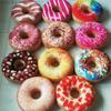 Pillow  Cover Chocolates Donut Sofa Donut Plush Toy Seat Cushion Pillow Doughnut Donut Stuffed Toys