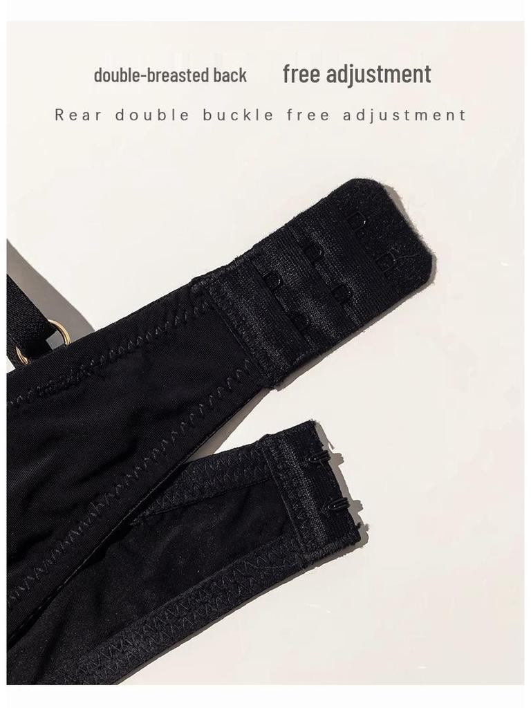 Sexy Lace Push-Up Bra Set for Women - Enhances Small Chest, Anti-Sagging, Seamless, Comfortable - Perfect for Autumn and Winter