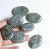30x40mm Egg Shape Pendant: Natural Rose Quartz, Green Aventurine, Lapis Lazuli, Agate Jewelry DIY