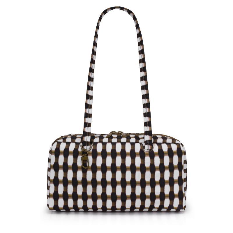 Minimalistická nylonová taška přes rameno s velkou kapacitou Tote Bag pro ženy na denní dojíždění, nákupy, výlety, dárky pro dívky