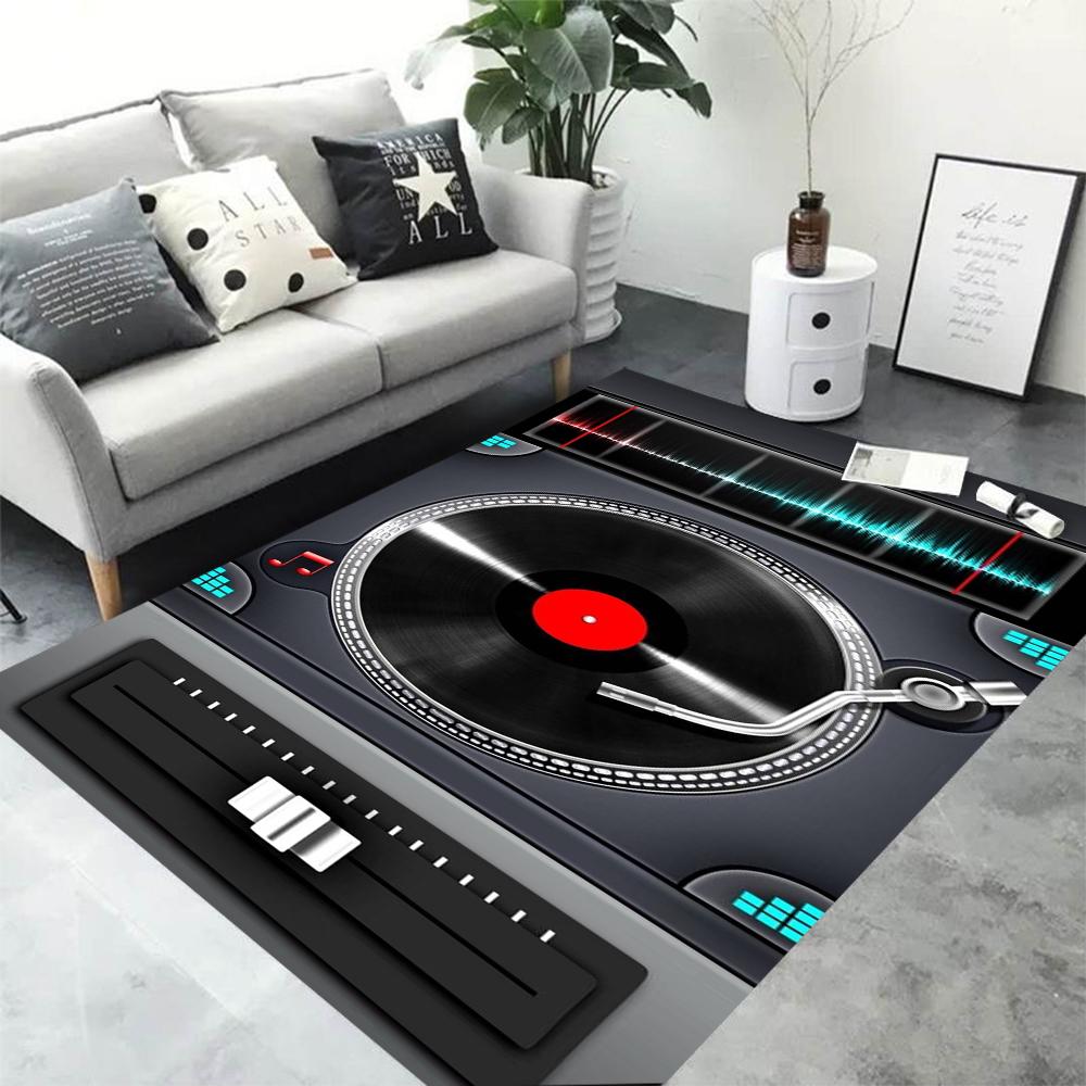 Music Tape Carpet Soft Rug Dirty Easy To Clean Birthday Gift Boy Originality Bedroom Living Room Bathroom Home Mat Decoration