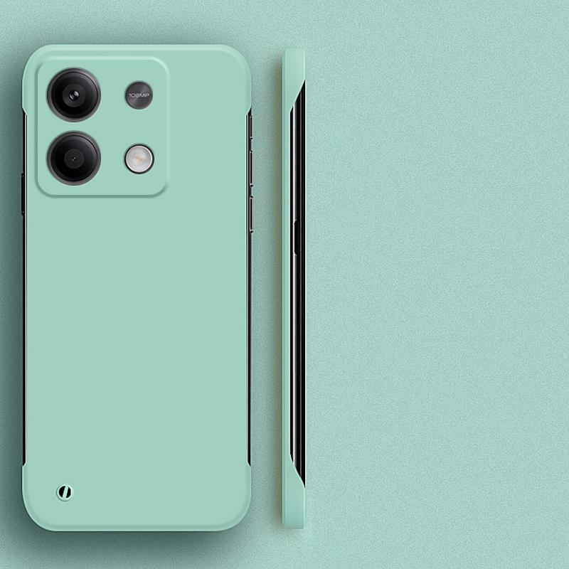 Solid Color Slim Frameless Phone Case For Xiaomi Poco X6 M4 Pro Redmi Note 14 Pro 13 Pro+ 12 Pro Heat Dissipate Shockproof Cover