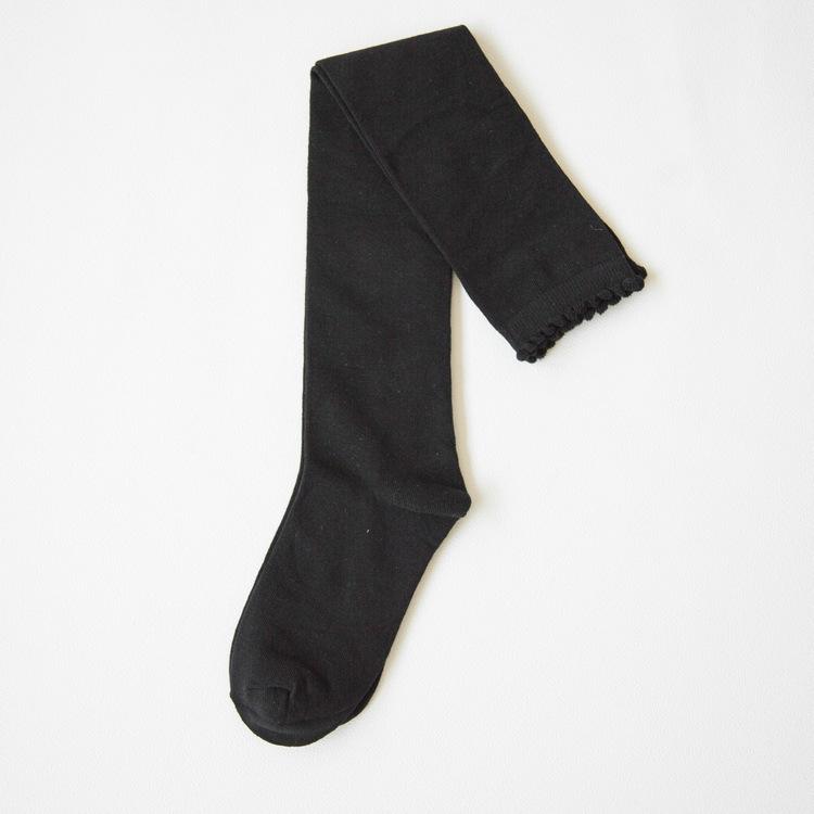 Japanese Style Lolita JK Winter Over-the-Knee High Socks Handmade Cotton Breathable Socks Crew Length Body Logo Anti-Bacterial
