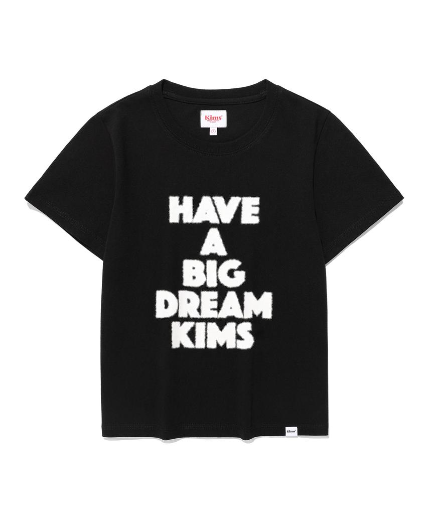 Kimseupeulesikoteunmakes (Unisex) Big Dream Tee Black