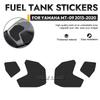 For  YAMAHA MT-09 2013-2020 Rubber Black  Anti Scratch Motorcycle Fuel Tank Pad Anti Slip Traction Grip Pad Decal