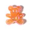 10Pcs Candy Color Bear Acrylic Beads Faceted Cute Gummy Bear Loose Beads for Jewelry Making DIY Gifts Necklace Bracelet Supplies