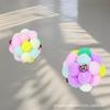 Plush Bell Ball Cat Toy To Relieve Boredom Since Hi Macaron Color Cat Toy Hairball Sound Interactive Cat Toy