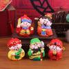 2024 Five-Way God of Wealth Small Ornament for Home, Office, or Car Desk - Attracts Prosperity