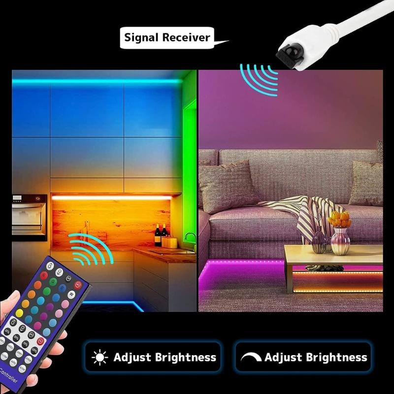 40 Keys RGBW Remote Controller for 5050 3528 LED Strip Lights RGB Controller LED Strip Accessories