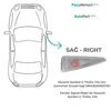 Right Fender Signal for Renault Symbol 2, Thalia, Clio