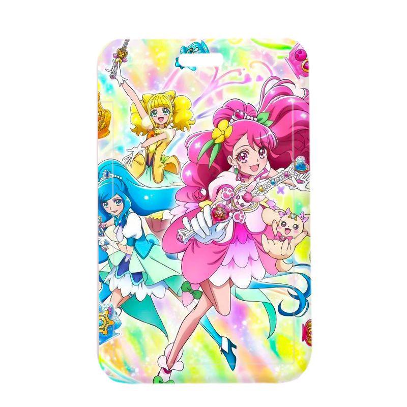 Pretty Cure Card Sleeves: Student Meal, School ID, Name & Access Card Holder
