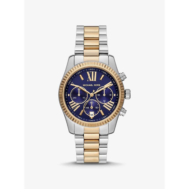 Двухцветные часы Michael Kors Lexington MK7218 серебряный