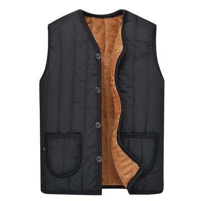 Vest Plus Velvet Thick Warm Vest Sleeveless Vest
