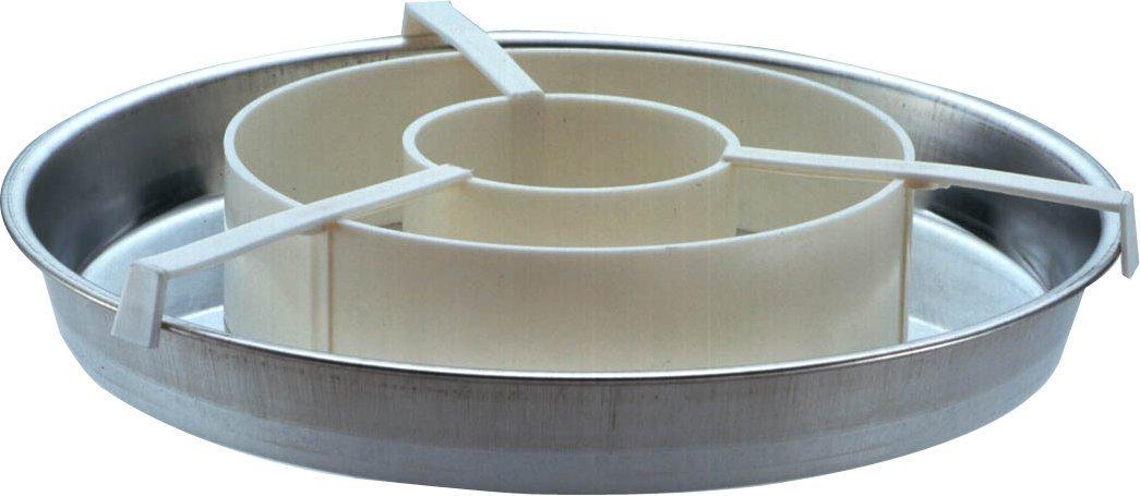 

Форма для торта Шахматная доска Tiger Crown, серебристо-белая, 216 x 27 мм, со стальными кольцами, рисунок шахматной доски, 2350, упаковка из 4 штук