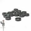 100pcs GDI Fuel Injector PTFE Seal Repair Kits Seal for Honda 16010-5R1-305 16010-5PA-306  KA6MT KACVT 2015- 1.5L (AY-P3097)