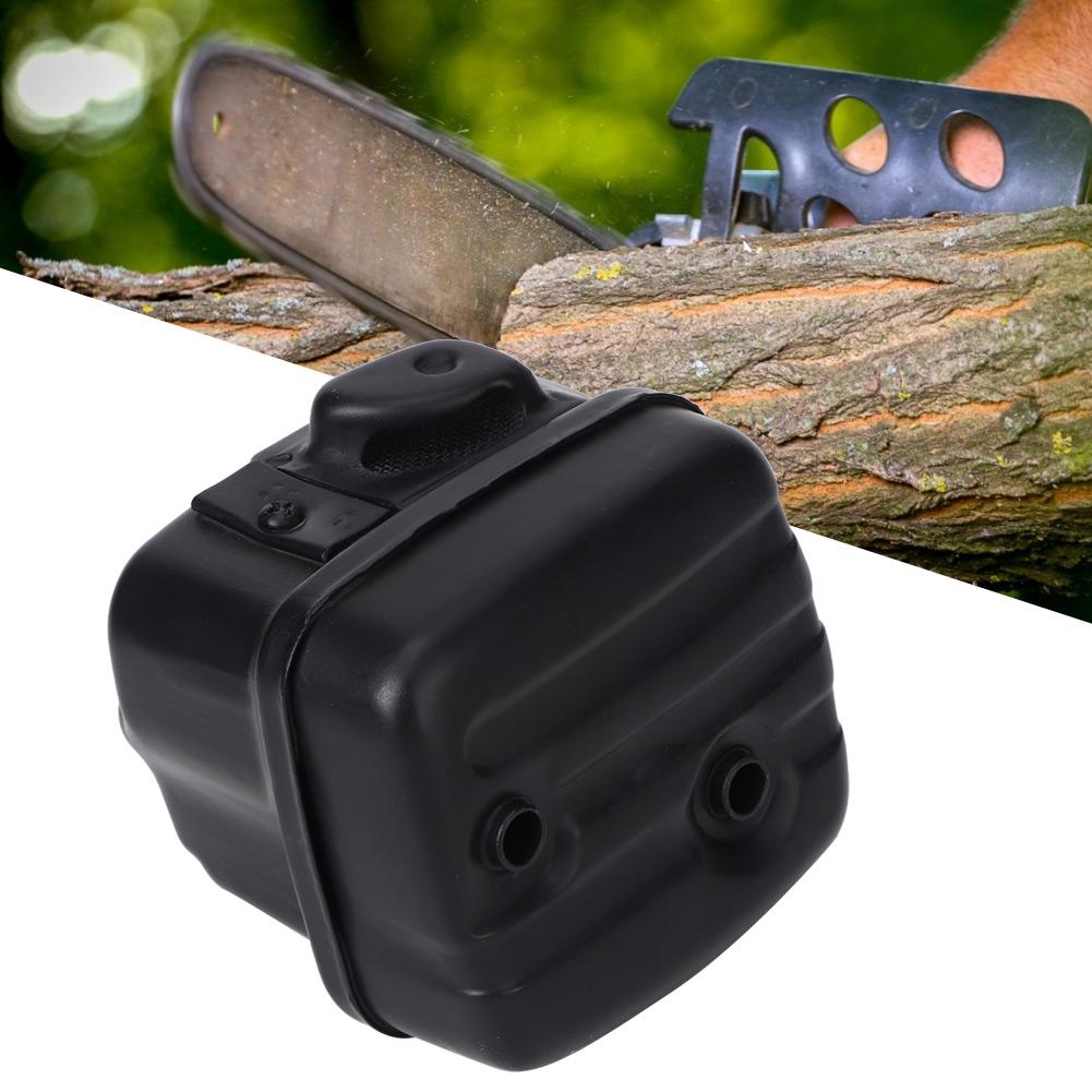 Elektrische Kettensäge Schalldämpfer-Kit Kettensägenteile Zubehör Passend für Husqvarna 340/345/346/346XP/350