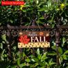 2d Flat 20*10cm, Autumn Home Decoration, Hello Autumn Maple Leaves, Thanksgiving Decoration Signs, Wooden Creative Decorative Plaques, for Home, Club