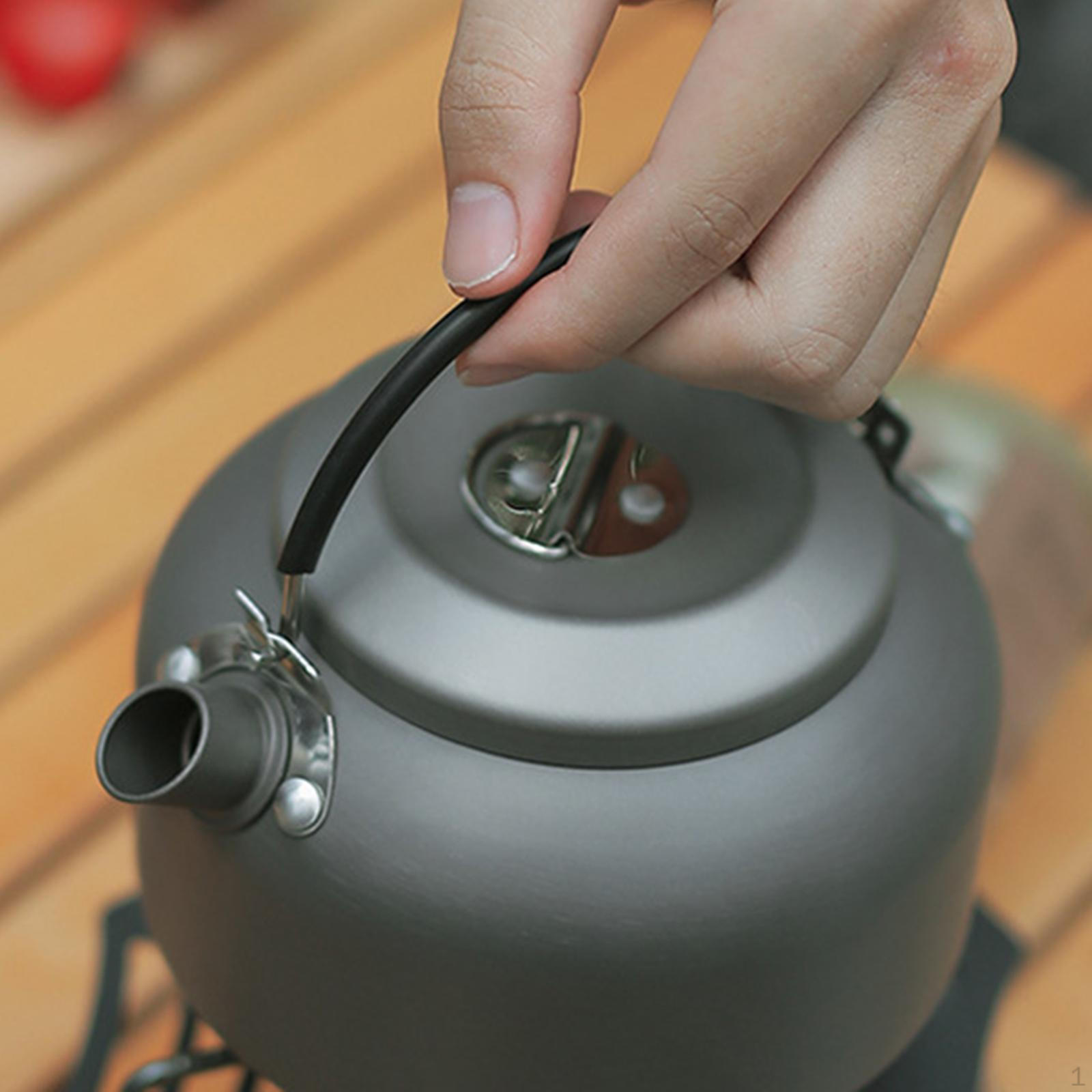 Camping Kettle Water Teapot Tableware Multi Hiking 0.8L