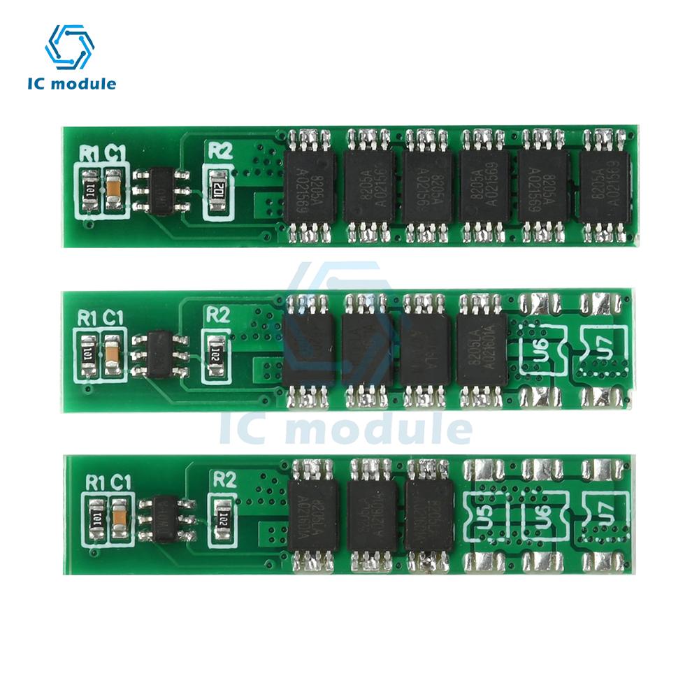 1S 3.7V Lithium Battery Protection Board 3MOS 4MOS 6MOS Compatible with 18650 Polymer Battery Protection Board