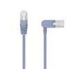 ELECOM LAN Cable CAT6A 3m Swing Connector No Breaking Nail Break Prevention Connector Slim Blue LD-GPATSW/BU30