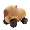Capybara Squeeze Fidget Toy,Capybara Car, Capybara Pulls Car Toy, Capybara Stretch Car Soft Extensible for Stress Relief