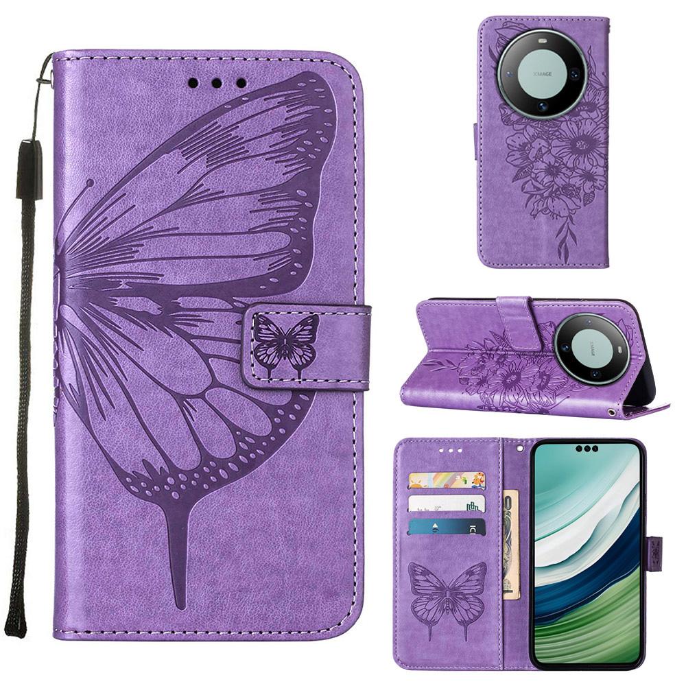 

Honor X9B X8B X7B Case Flip Leather Wallet Butterfly Folding Leather Cases For Honor Magic 6 Lite Card Stand Phone Book Cover Honor Magic 6 Lite