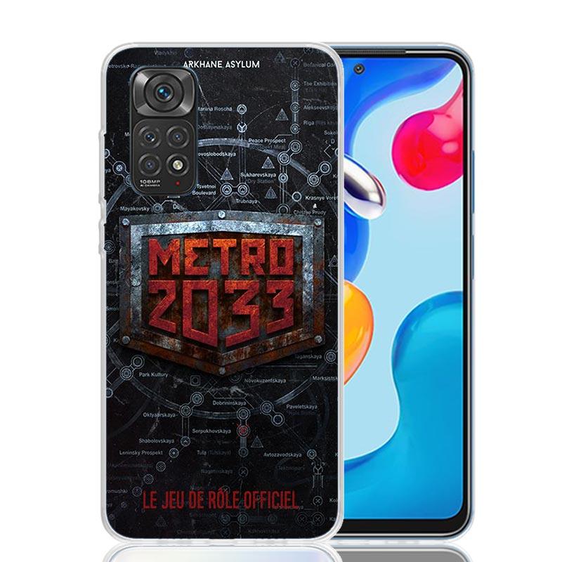 Metro 2033 Phone Case For Xiaomi Redmi Note 13 14 15 Pro Plus 12S 12 14S 11S 11E 10 10S 11 11T 5G 4G Cover Coque Redmi Note 13 1