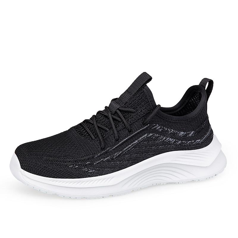 Women Casual Shoes 2025 Hot Sale Breathable Air Mesh Slip-on Female Sock Footwear Outdoor Sneakers Thick Bottom Platforms Big 43