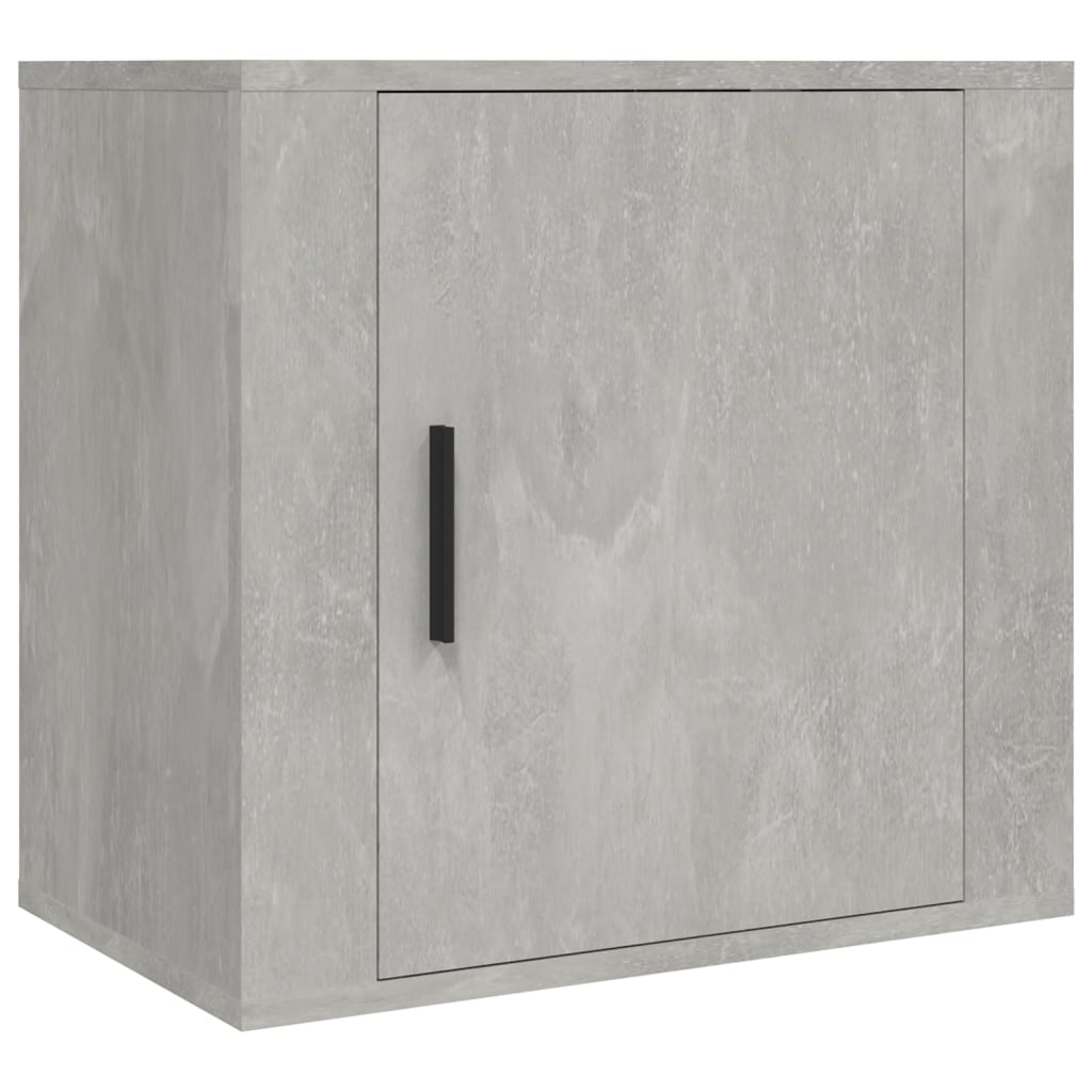 Wall Mounted Nightstands 2 Pcs Concrete Grey 50 X 30 X 47 Cm