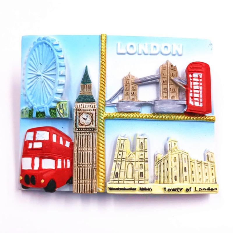 Great Britain Fridge Magnets England London Travelling Souvenirs Home Decor Tower Bridge Big Ben Fridge Stickers Birthday Gifts
