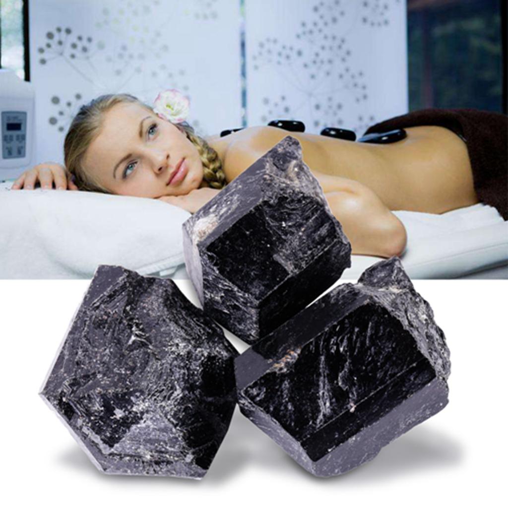 Black Tourmaline, 1 Piece Hling  S,   Stones for Tumbling, Fountain Stones, Decoration, Polishing, Wicca Reiki for Necklace, Bracelet,
