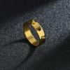 Schmuck Hip Hop Biker Rock Nieten Punk Ringe Herrenringe Edelstahl
