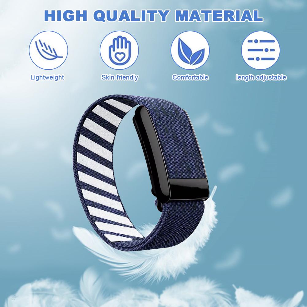 Nylon Fitness Band for Whoop Soft Replacement Strap Sweatproof Sports Wristband Wearable Health Fitness Activity Tracker Straps