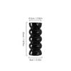 Ceramic vase ins wind high value black and white medieval high sense hydroponics dried flowers bamboo vase insert vase
