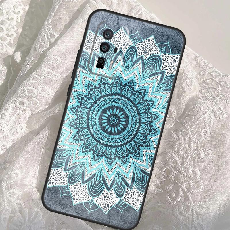 Flower Mandala Case For Xiaomi 14T Pro 13T 12T 11T 13 14 Ultra POCO X6 F6 Pro M6 X3 X5 M5s F3 F5 Cover