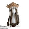 Faux Fur Plush Lace Winter Hat Leg Warmers Ear Protection New Reindeer Furry Boots Socks Cover